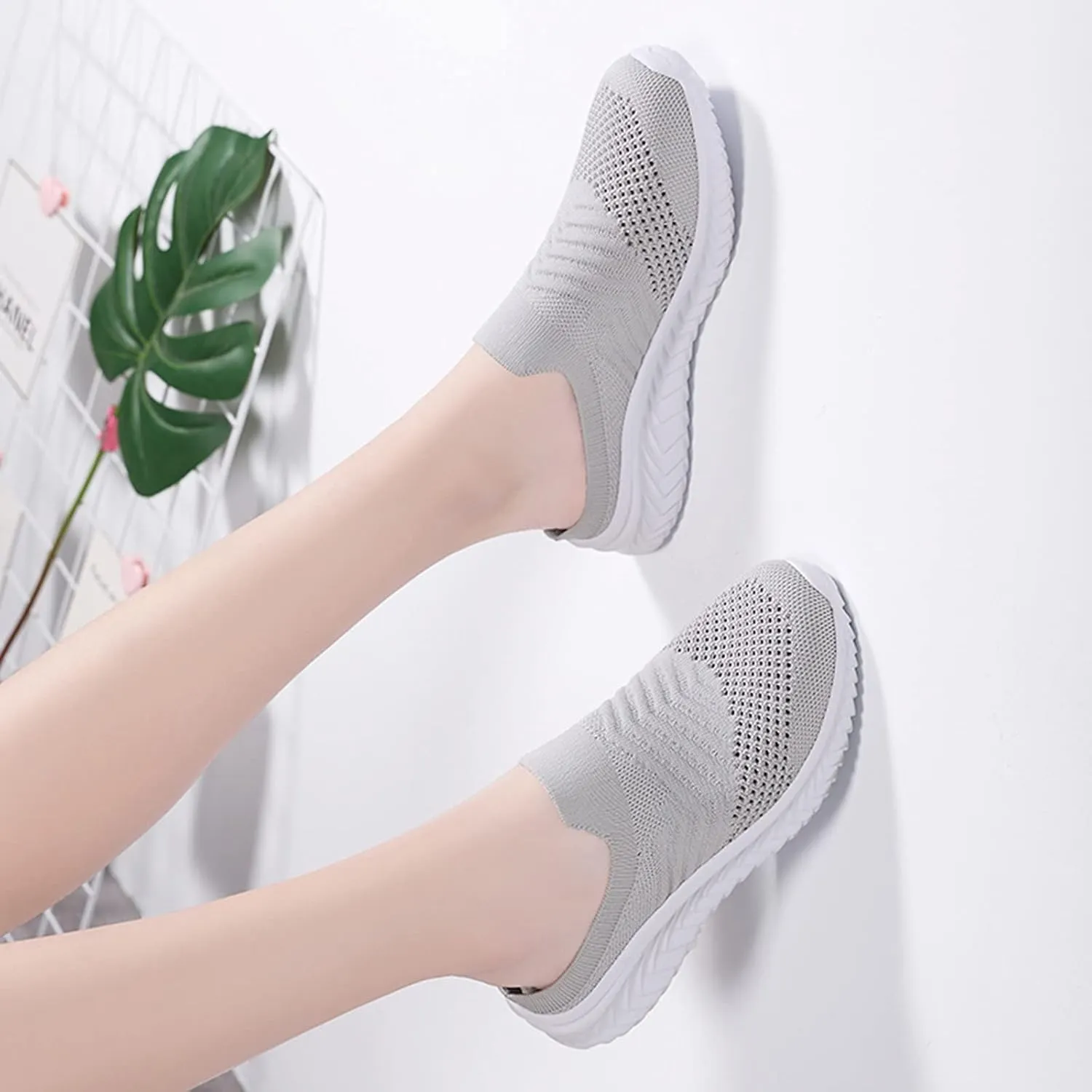 Men's Mesh Sneakers Black Sneakers for Women Womens Shoes Dressy Casual Women's Wide Loafers Women's Loafers & Slip-Ons White Platform Sneakers