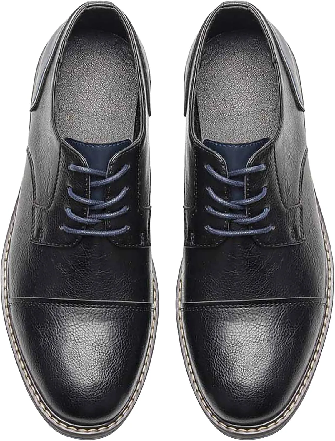 Mens Oxfords Formal Dress Leather Dress Wedding Business Fashion Tuxedo Walking Shoes for Men