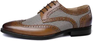 Men's Oxfords Formal Dress Shoes，Men's Fashion Brogues