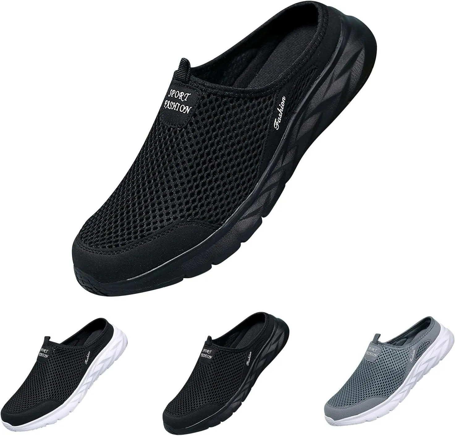 Mens Shoes Casual Mens Slip On Sneakers Mens Loafers Casual Slip On Comfy Casual Closed Back Christmas Sneakers for Women Comfortable & Lightweight