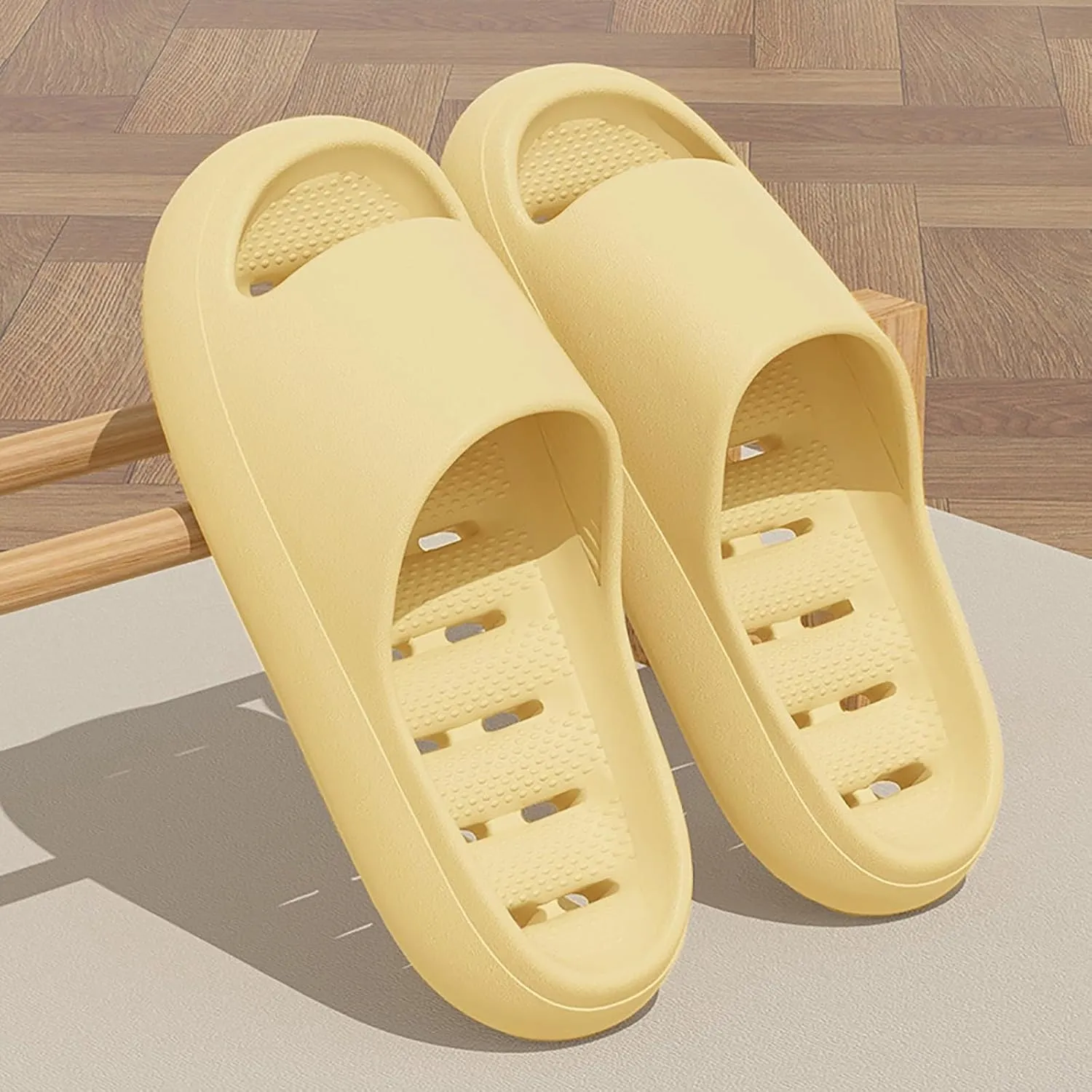 Mens Shower Shoes Slides for Women Bathroom Slippers Men Shower Shoes Women Pool Soft Sole Spa Slippers