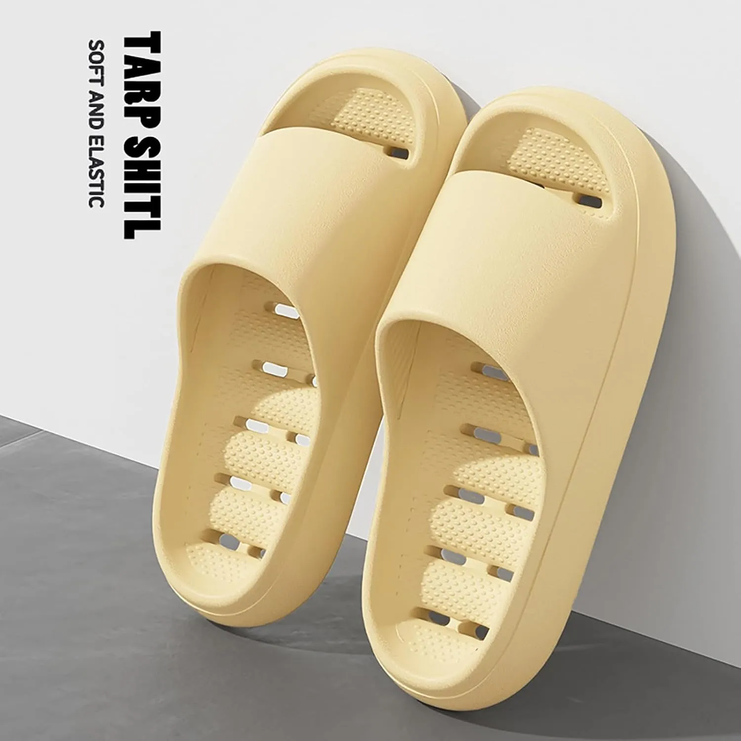 Mens Shower Shoes Slides for Women Bathroom Slippers Men Shower Shoes Women Pool Soft Sole Spa Slippers
