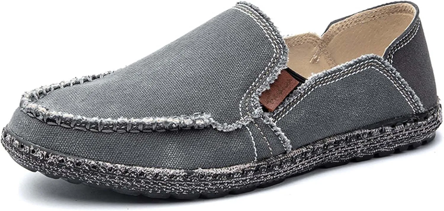 Men's Slip on Deck ShoesCasual Loafer Shoes Walking Shoes