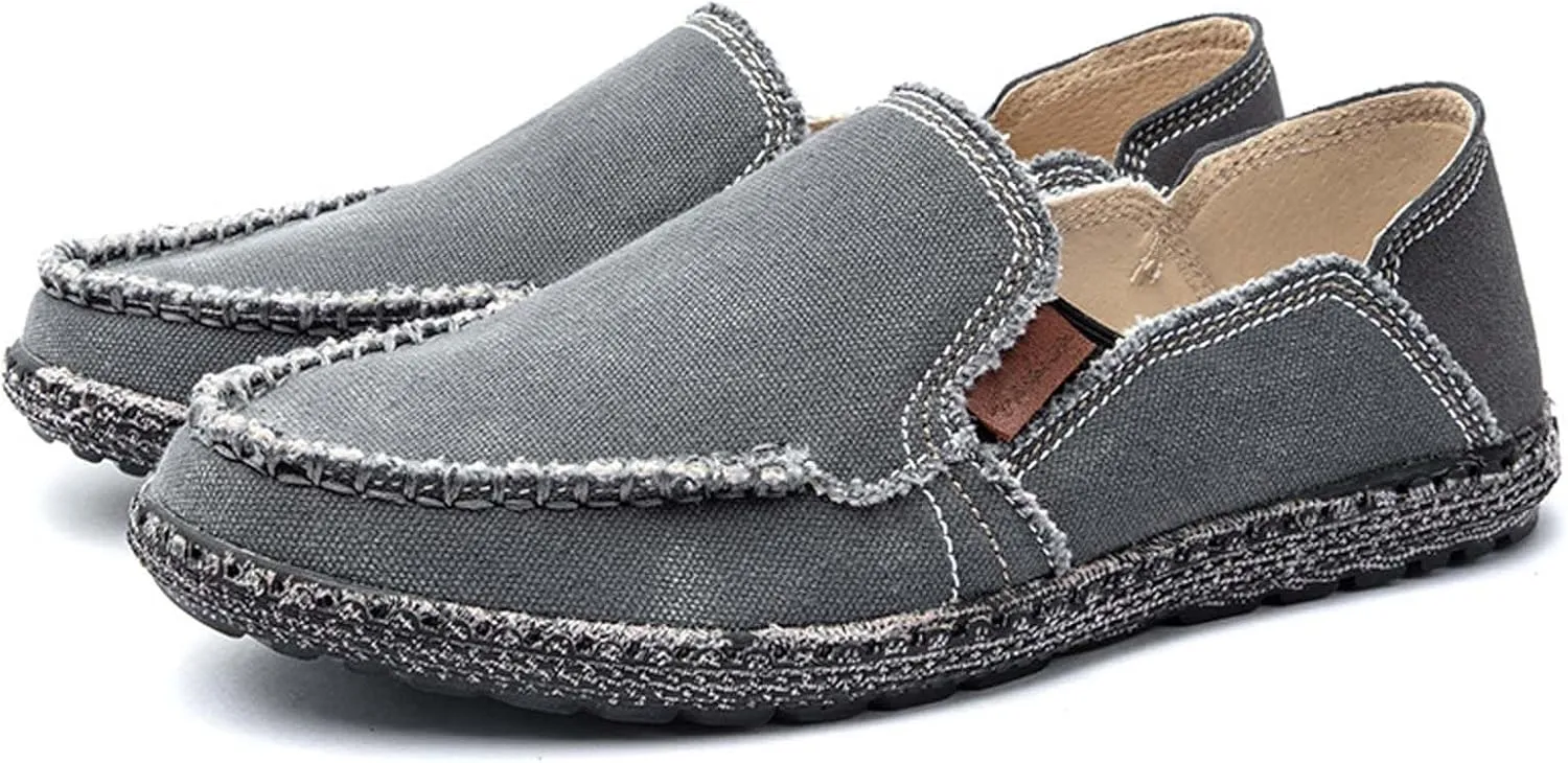 Men's Slip on Deck ShoesCasual Loafer Shoes Walking Shoes