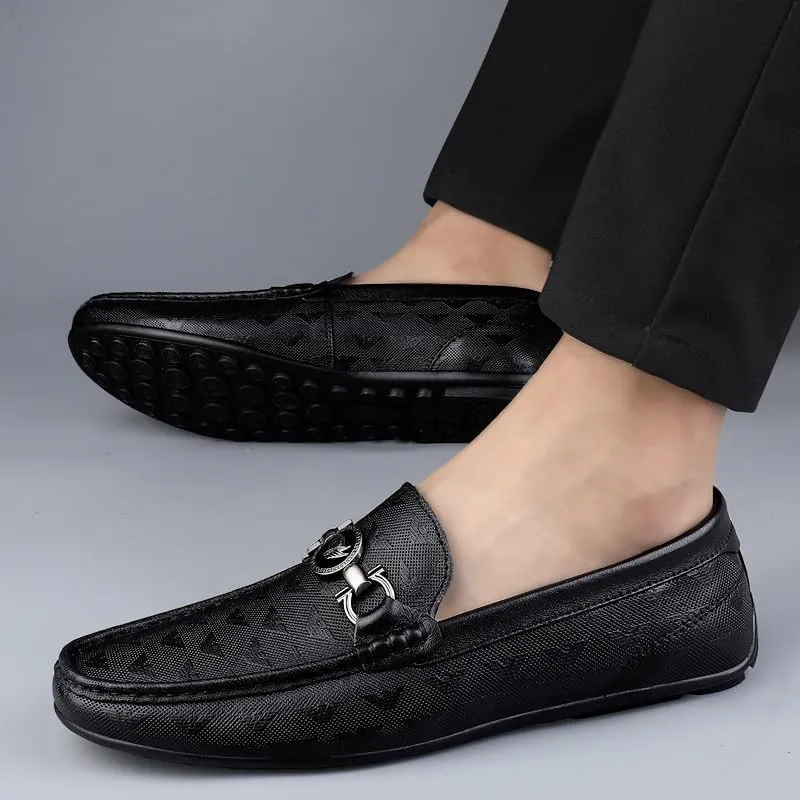 Men's Slip-on Loafers Breathable Business Dress Sneaker for Men Comfort Soft Men Oxford Shoes