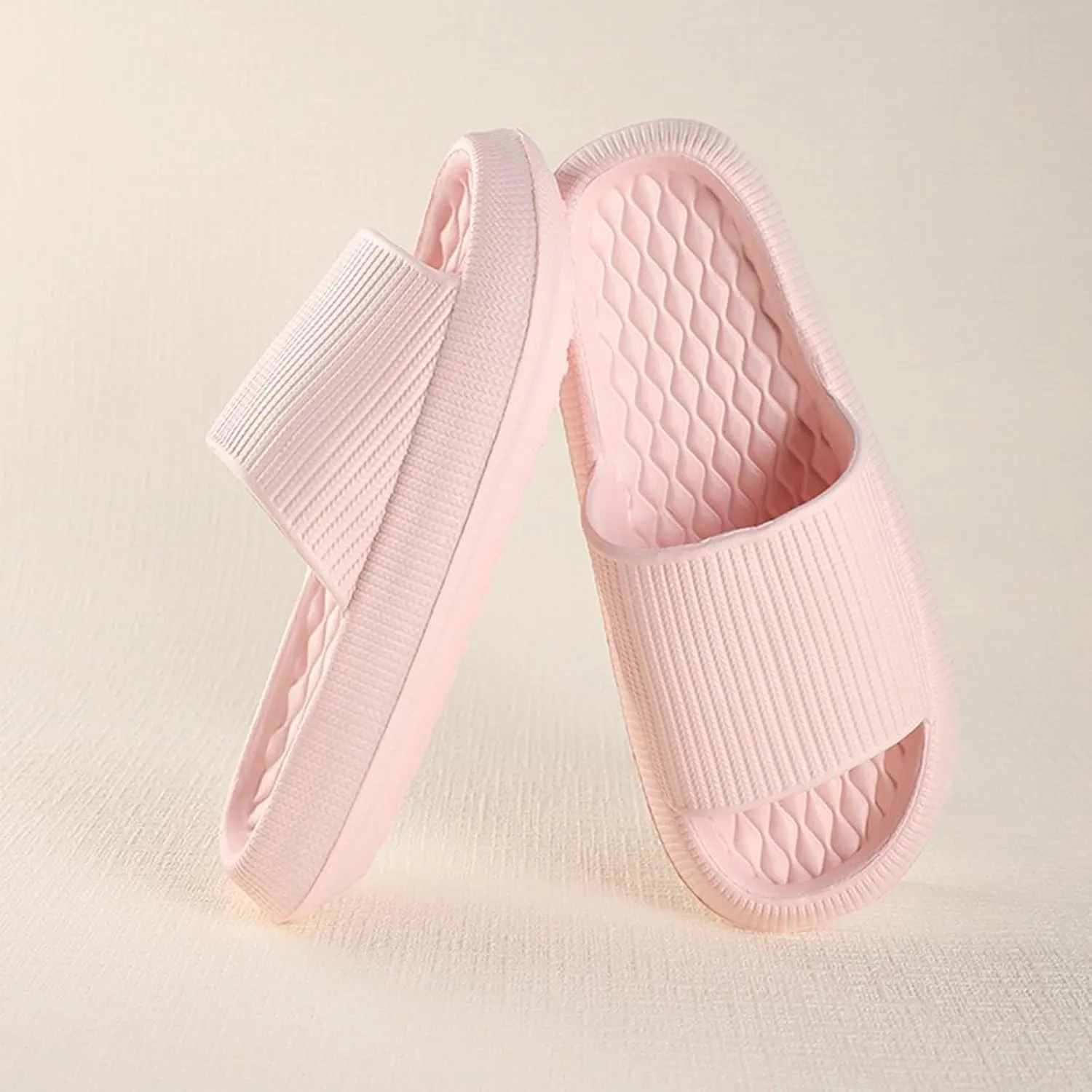 Mens Slippers Shower Shoes Women Bathroom Slippers Men Slides for Women Bathroom Dorms Soft Sole