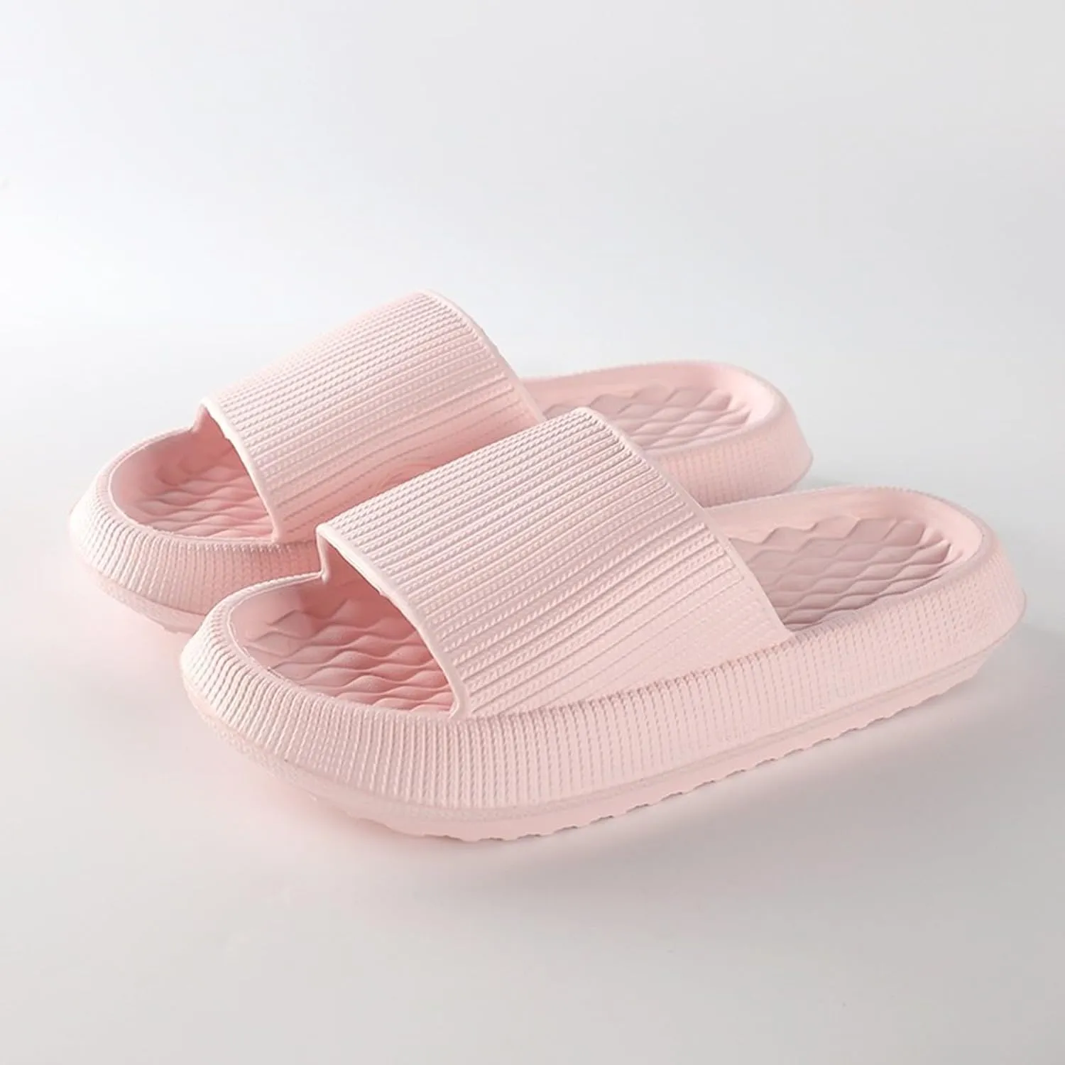 Mens Slippers Shower Shoes Women Bathroom Slippers Men Slides for Women Bathroom Dorms Soft Sole