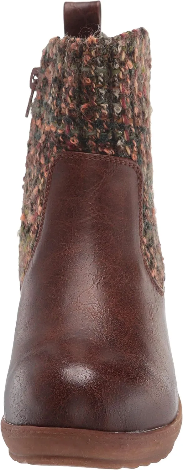 MUK LUKS Women's Novah Boot-Brown Fashion