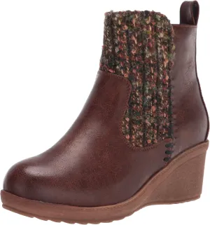 MUK LUKS Women's Novah Boot-Brown Fashion