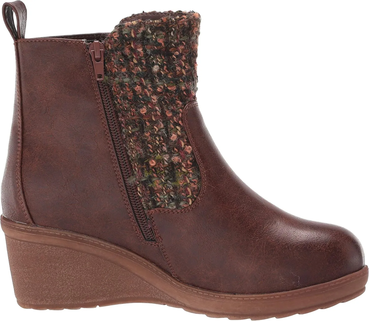 MUK LUKS Women's Novah Boot-Brown Fashion
