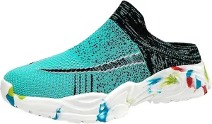 Mules for Women 2025 Backless Walking Sneakers Womens Running Shoes Casual Women Casual Shoes White Sneakers White Tennis Shoe Cross Trainer Shoe