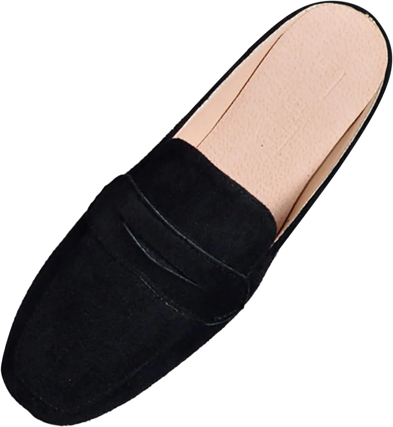Mules for Women Comfort Dressy Flats Slip on Slides Loafers Backless Mules & Clogs Casual Dress Mules