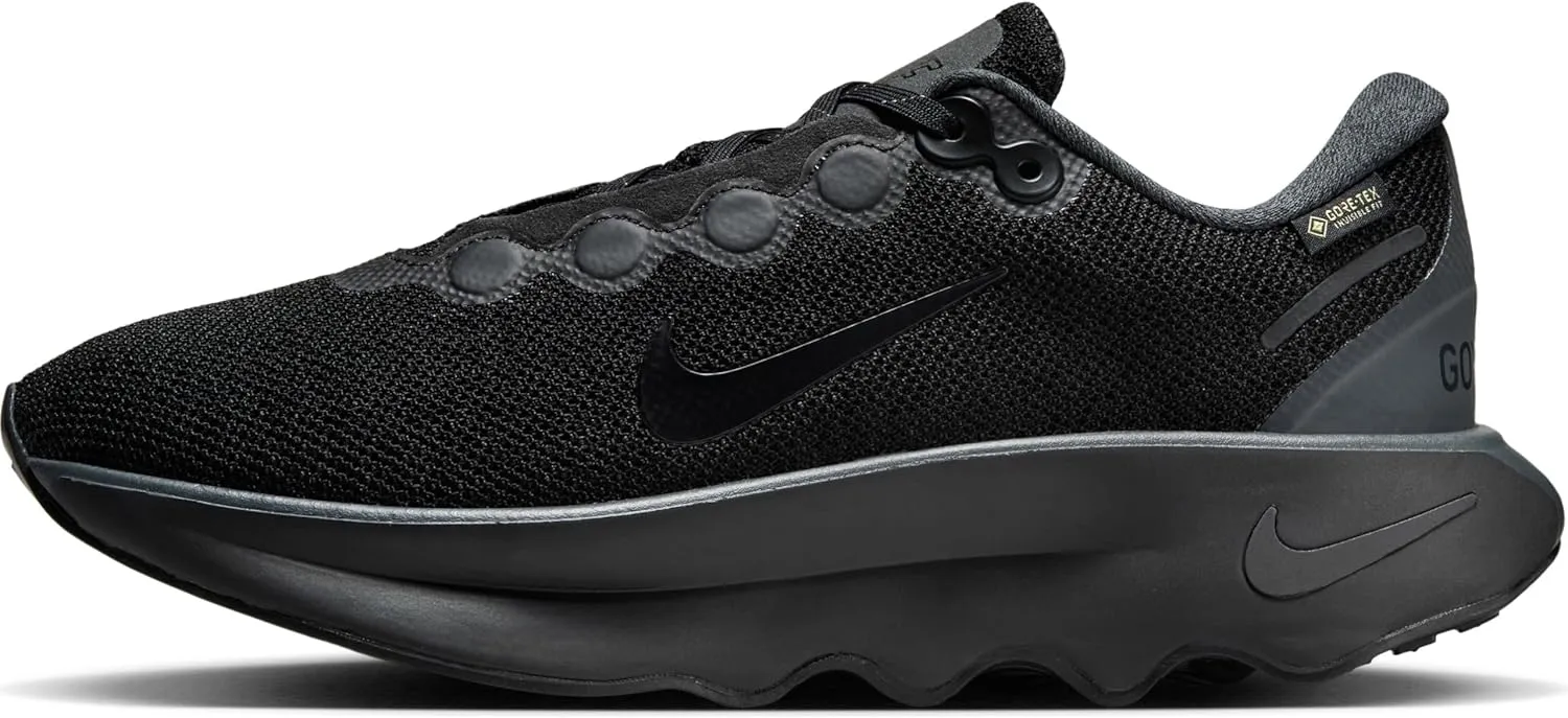 Nike Motiva Gore-TEX Women's Waterproof Walking Shoes (HM0355-001, Black/Anthracite/Black)