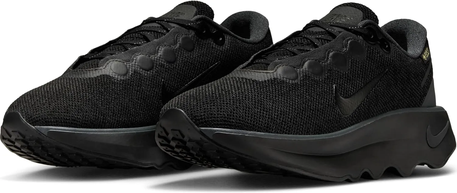 Nike Motiva Gore-TEX Women's Waterproof Walking Shoes (HM0355-001, Black/Anthracite/Black)