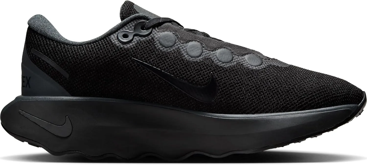 Nike Motiva Gore-TEX Women's Waterproof Walking Shoes (HM0355-001, Black/Anthracite/Black)