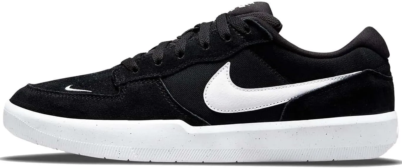 Nike SB Force 58 Skate Shoes (CZ2959-001, Black/Black/White) Size 13