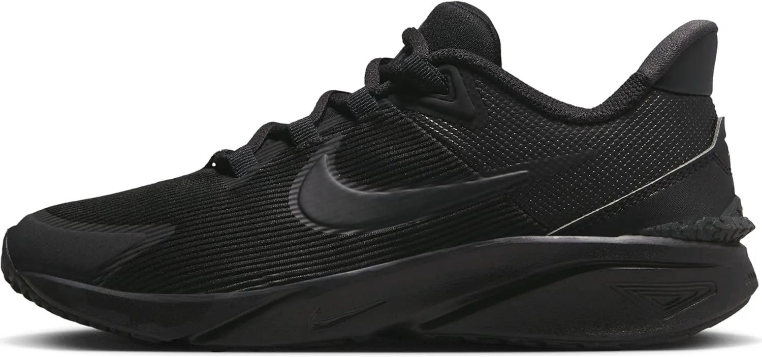 Nike Star Runner 4 Boys DX7615-002 (Black/Black-Black-Anthracite), Size 6.5