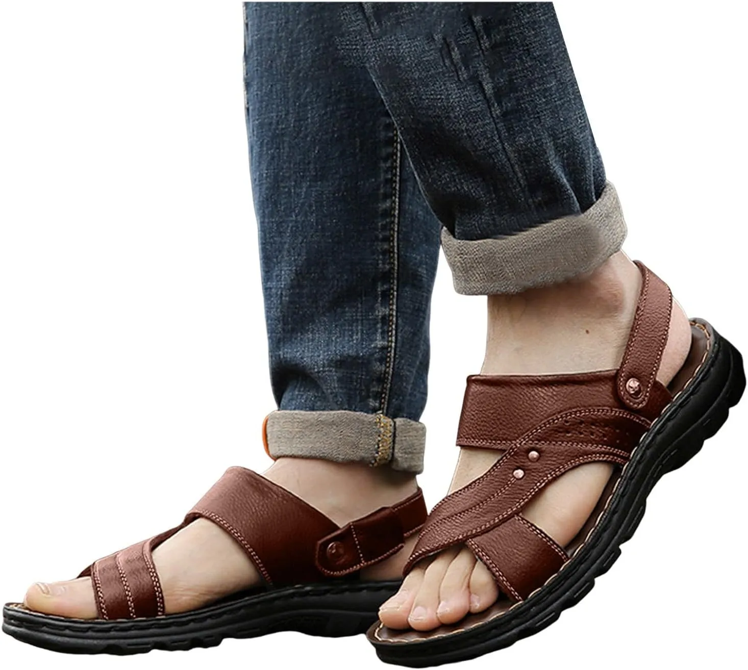 Non slip Sandals Sport Casual Beach Sandals Casual Outwear Soft Sole Comfort Open Toe Walking Shoes