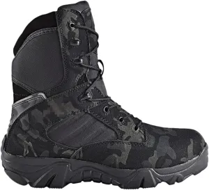 Outdoor Men's Hiking Boots Military Boots Special Forces Desert Tactical Combat Ankle Boots Spring Work Boots