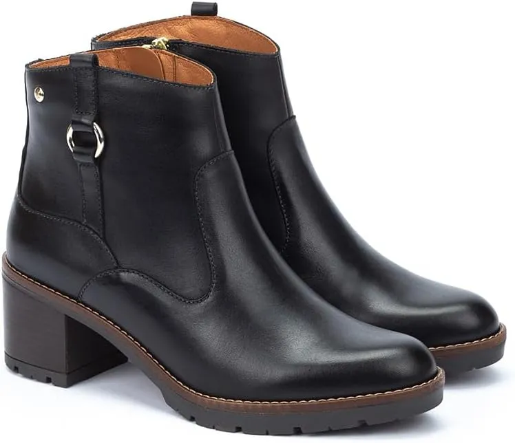 PIKOLINOS High-Heel Ankle Boot Leather Llanes for Woman
