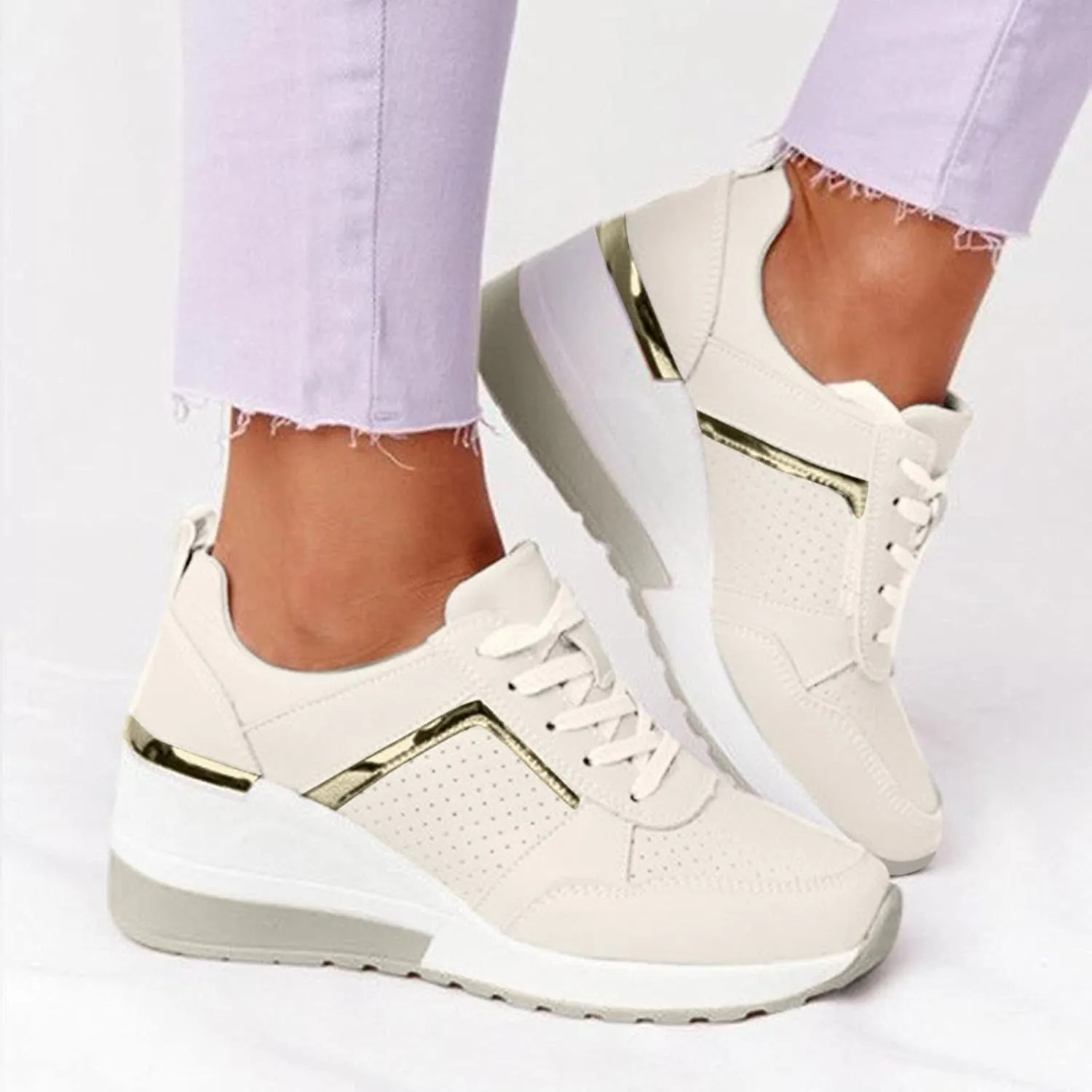 Platform Sneakers for Women Sneakers Womens Shoes Women's Running Shoes Black Sole Wide Width Shoes for Women Sneakers Zapatos Ortopedicos para Mujer De Vestir