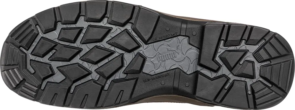 PUMA Men's Tanami Brown Mid Industrial Shoe, 10