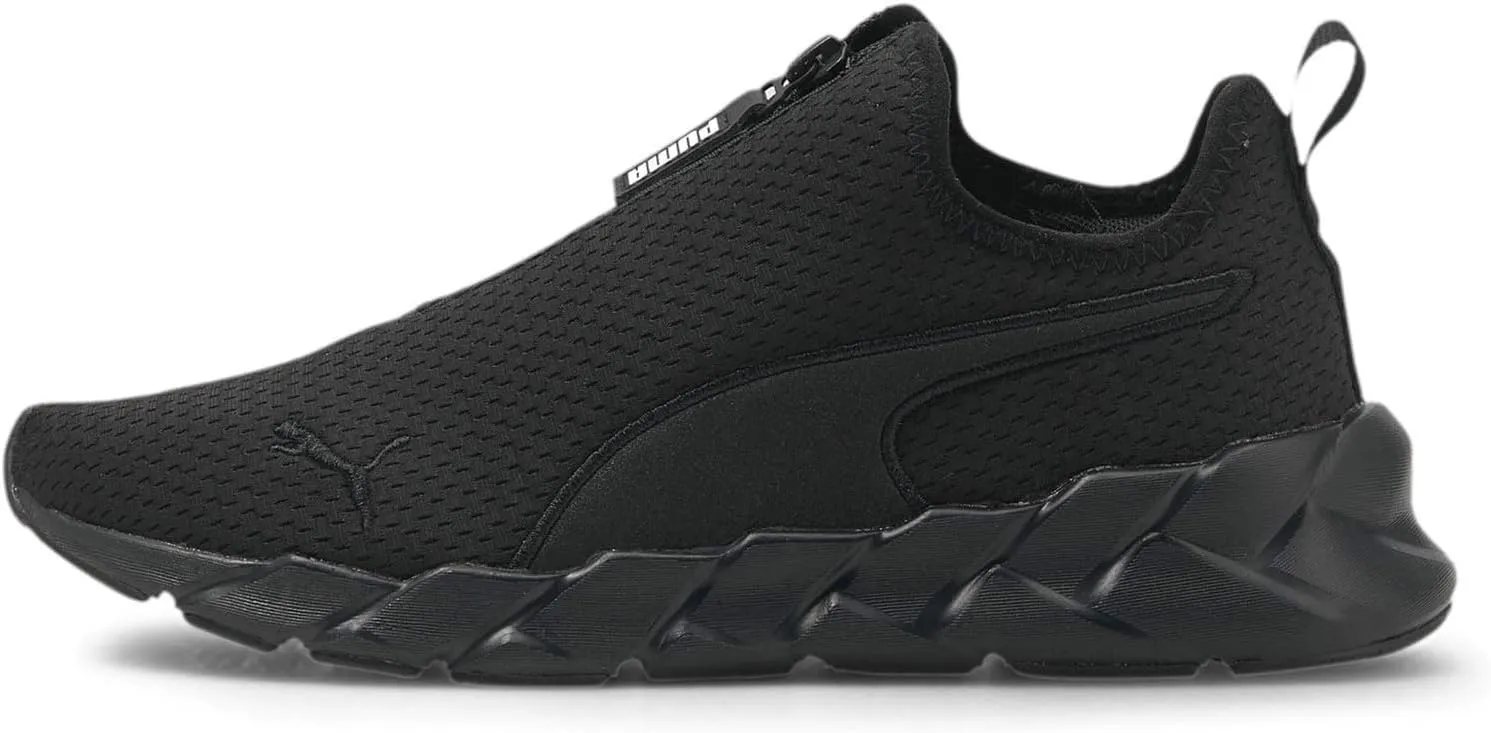 PUMA - Womens Weave Zip Shoes, Size: 9 B(M) US, Color Black Black
