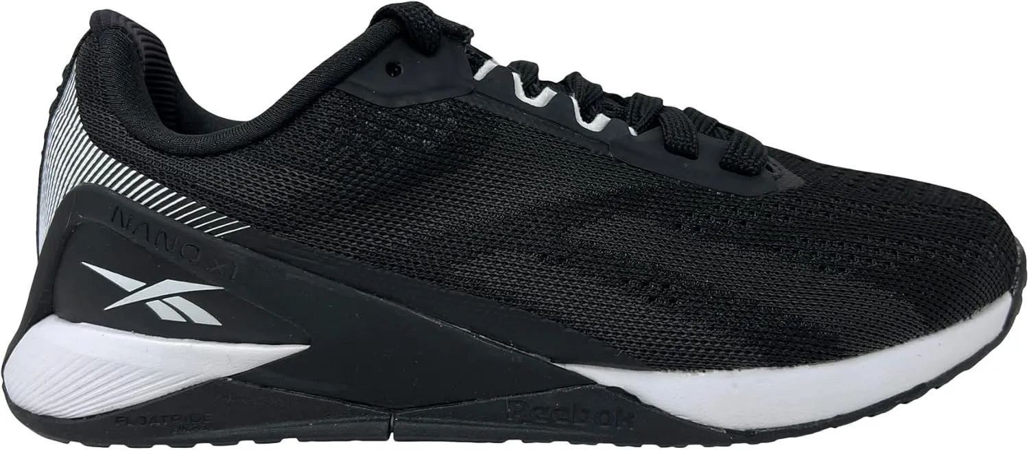 Reebok Women's Nano X1 Cross Trainer, 7 US, Core Black/Footwear White/Core Black