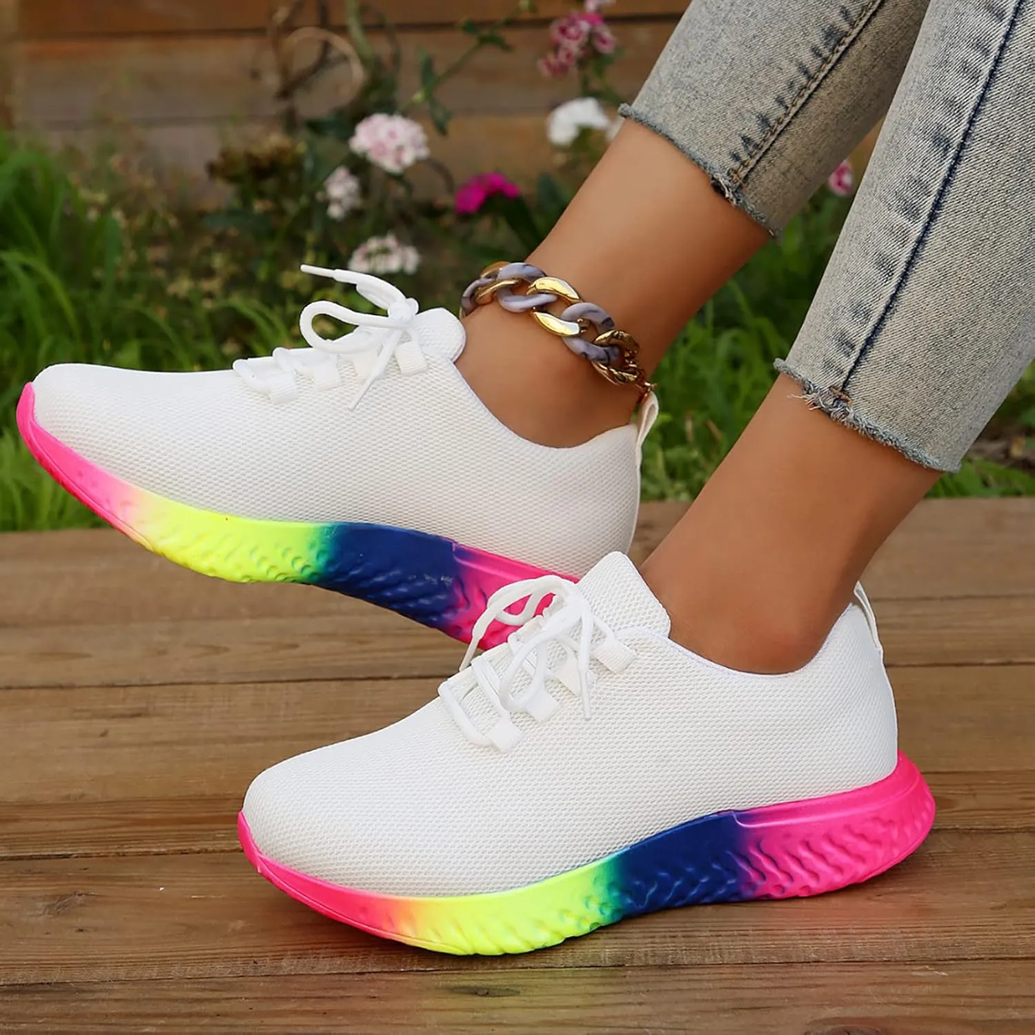 SBGMoSJ Black Sneakers Women Trendy Comfortable Walking Shoes Women Slip On Walking Shoes for Women Slip Ons Womens Black Slip On Sneakers Size 8.5 Tenis OrtopéDicos para Mujer Antideslizantes