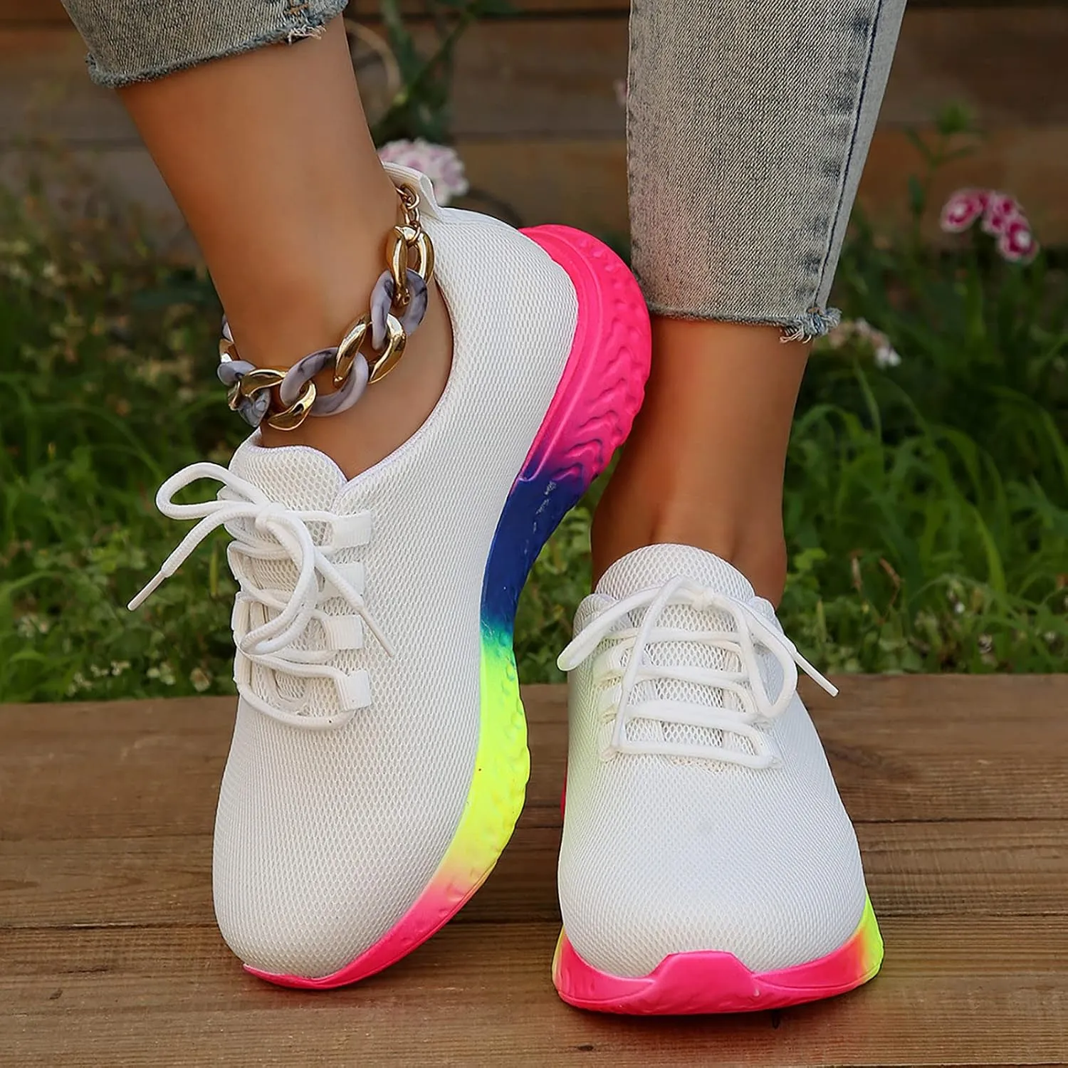 SBGMoSJ Black Sneakers Women Trendy Comfortable Walking Shoes Women Slip On Walking Shoes for Women Slip Ons Womens Black Slip On Sneakers Size 8.5 Tenis OrtopéDicos para Mujer Antideslizantes