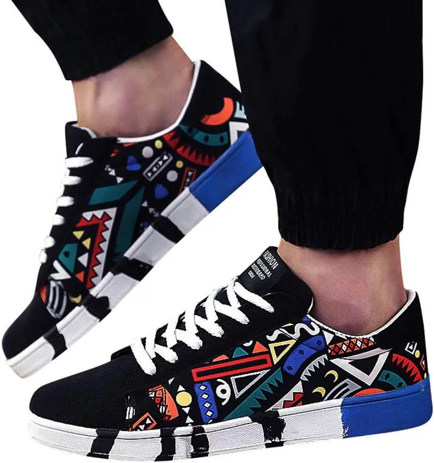SBGMoSJ Trendy Platform Sneakers for Women 2023 White Non Slip Sneakers for Women White Slip On Shoes for Women Dressy Womens Fashion Sneakers 2023 Wedge Heel Womens Black Sneakers Wide Width