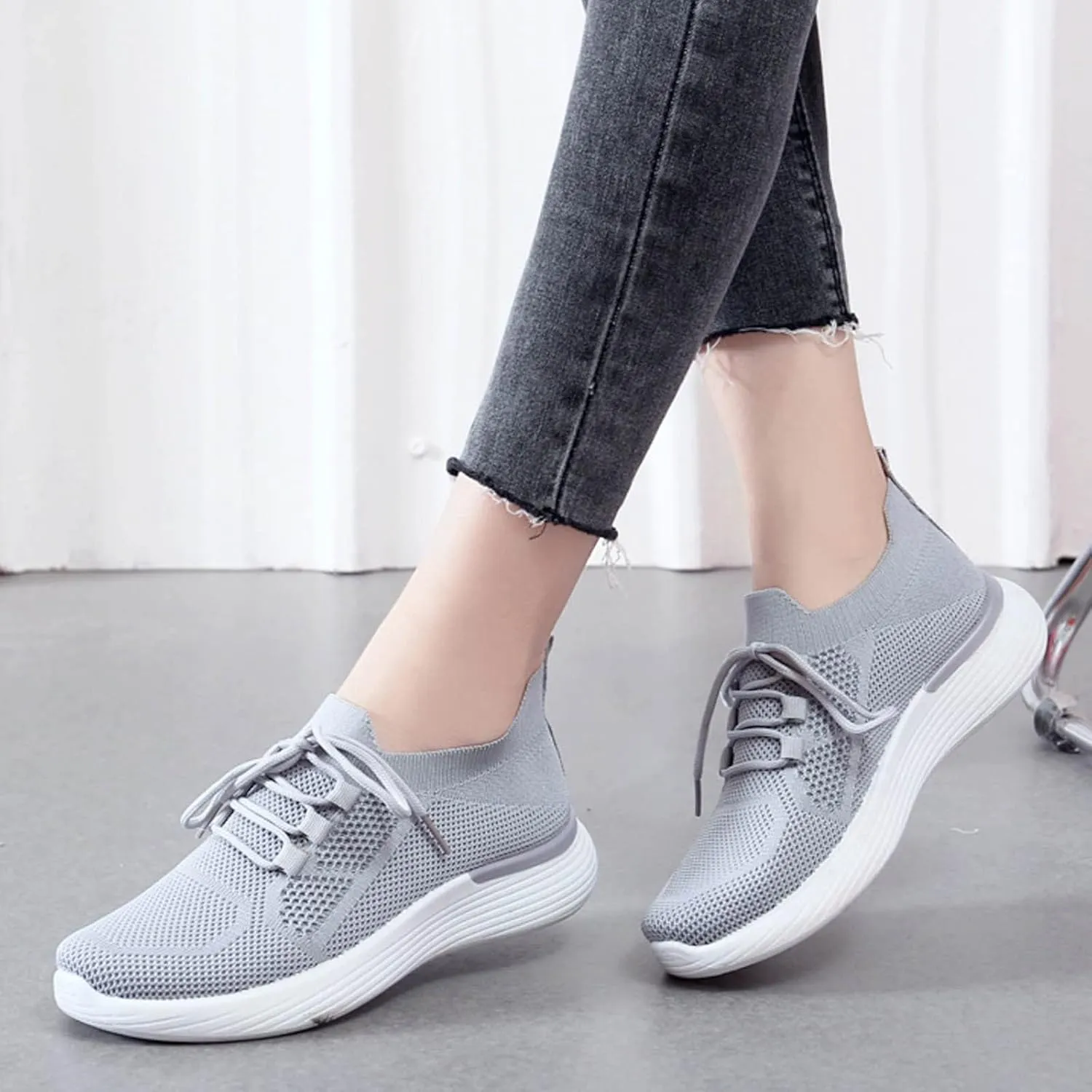 SBGMoSJ Women Sneakers Black Casual Zapatos CóModos Para Embarazadas Wide Width White Canvas Tennis Shoes for Women Women Sneakers Size 6 Wide Women Orthopedic Sneakers Wide