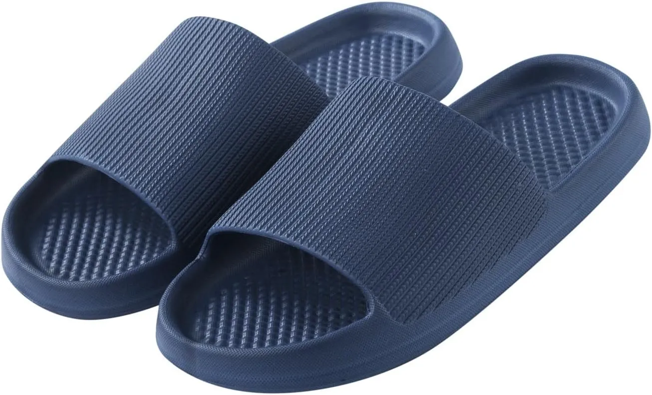 Shower Shoes Shower Slides for Women Bath Slippers Men Slides Spa Slippers Indoor Slipper for Gym Soft Sole