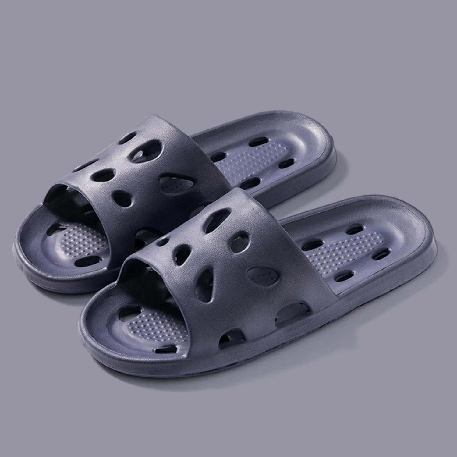 Shower Shoes Women and Men Cloud Slides Womens Showers Sandals Pillow Slippers Soft Sole Dry Quickly Shower Slides