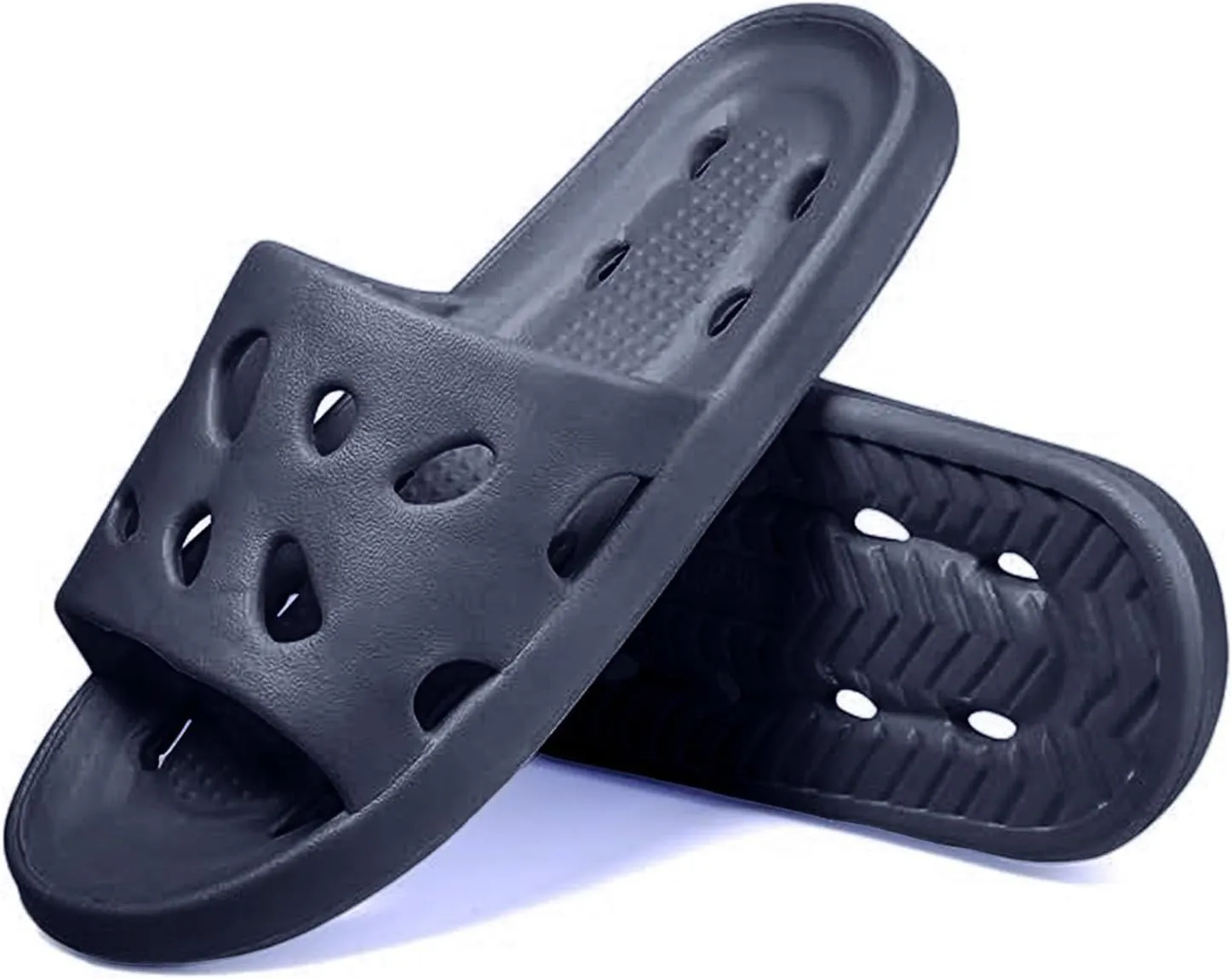Shower Shoes Women and Men Cloud Slides Womens Showers Sandals Pillow Slippers Soft Sole Dry Quickly Shower Slides