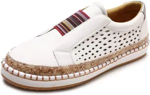 Slip On Sneakers Women Wide Toe Box Women's Fashion Canvas Shoes Round Toe Lightweight Non-Slip Flat Sneakers Classic Casual Fall Low Top Soft Comfort Breathable Slip On Walking Loafers