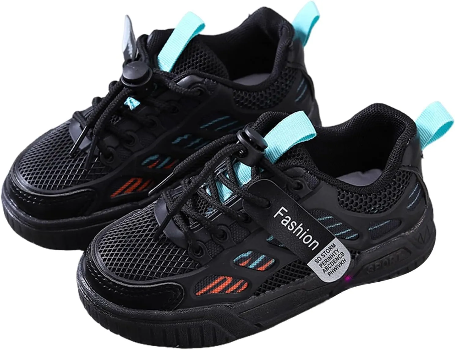 Sneakers for Girls Light Up Breathable Running Cute Shoes Anti-Slip Lace Up Girls Walking Sports Shoes Boys Sneakers
