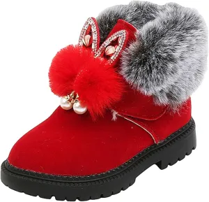 Toddler Boots Boys Boots for Girls Leather Cowboy Boots Casual Leather Girl Western Boots Calf High Boots Waterproof Comfortable Ankle Boots