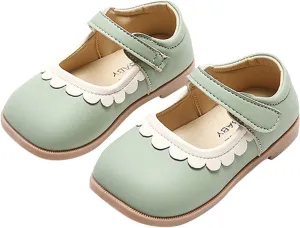 Toddler Sandals Summer And Autumn Girls Boots Cute Flat Solid Color Lace Hook Loop Casual Comfortable Casual Dress Shoe