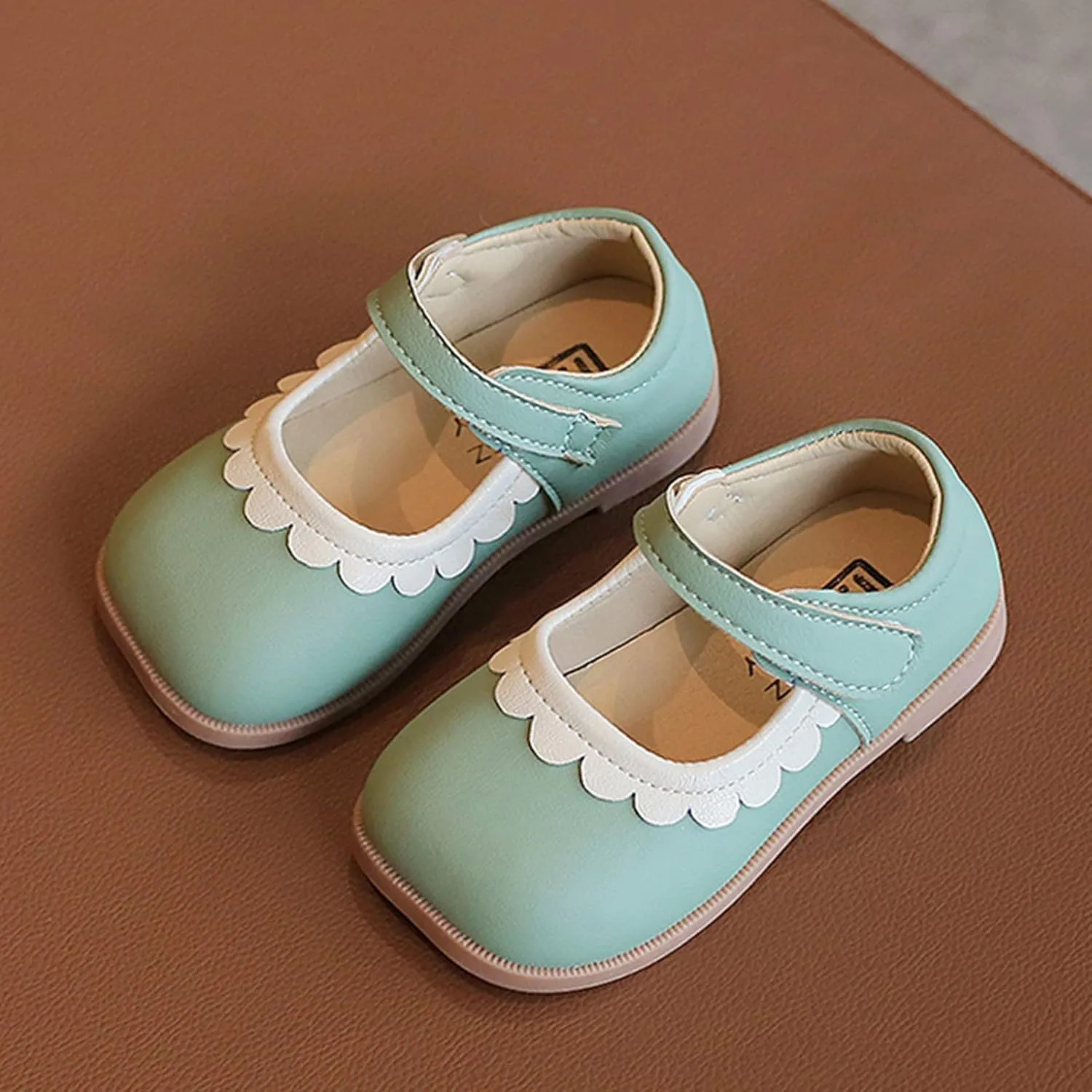 Toddler Sandals Summer And Autumn Girls Boots Cute Flat Solid Color Lace Hook Loop Casual Comfortable Casual Dress Shoe