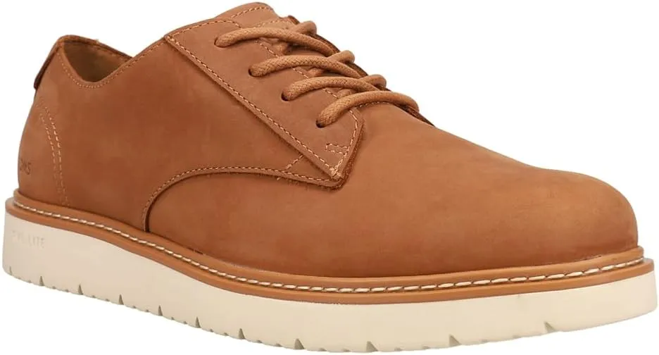 TOMS Mens Navi Travel Lite Lace Up Casual Shoes - Brown