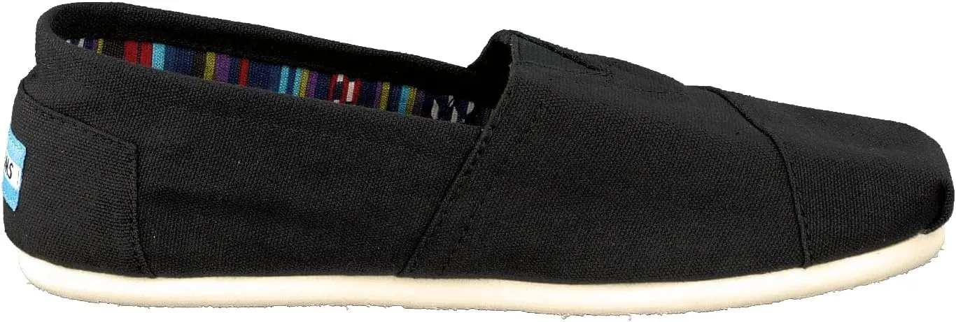 TOMS Womens Alpargata - Black