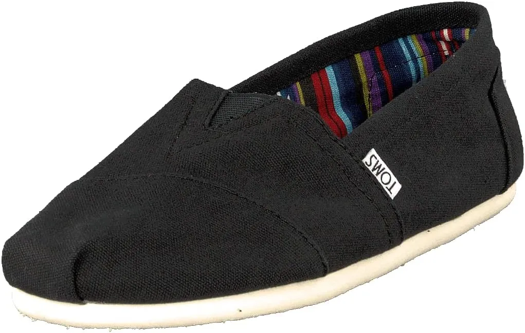 TOMS Womens Alpargata - Black