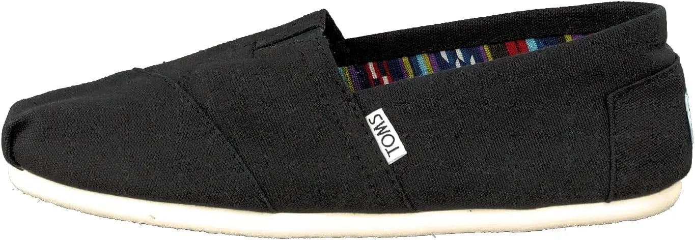 TOMS Womens Alpargata - Black