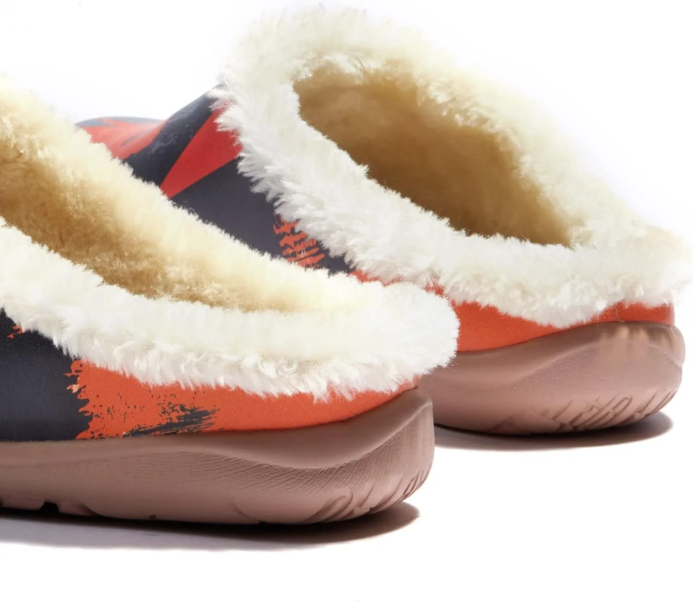 UIN Men's Mules Slipper Loafers Lightweight Comfort Mules Walking Casual Clogs Household Slip Ons Art Painted Travel Shoes Midnight Street 2