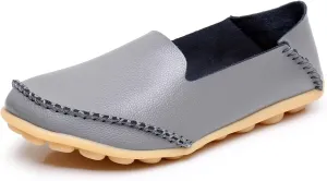 VenusCelia Women's Streamline Comfort Walking Flat Loafer