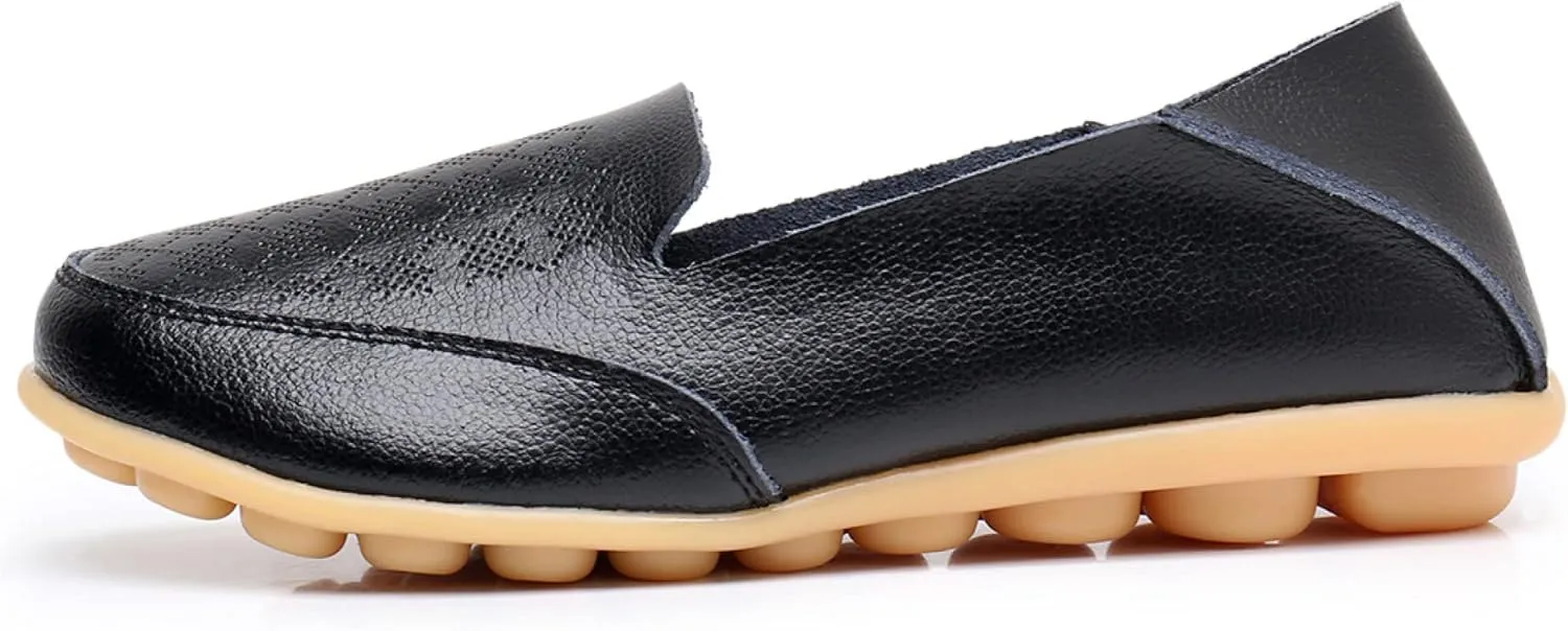 VenusCelia Women's Thawed Comfort Walking Flat Loafer