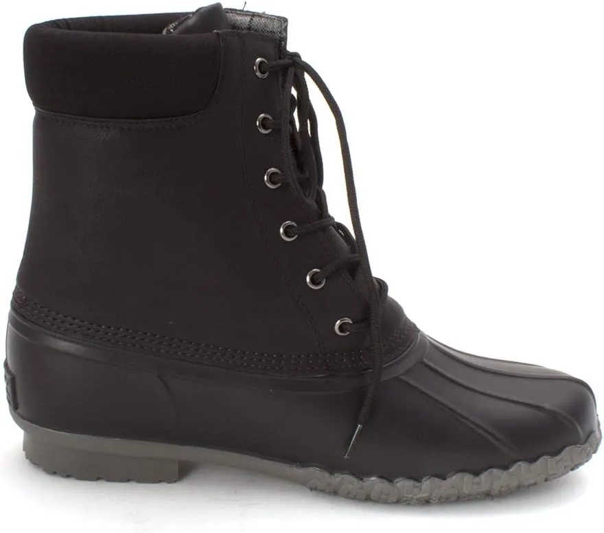 Weatherproof Mens Adam Leather Round Toe Mid-Calf, Chocolate/Brown, Size