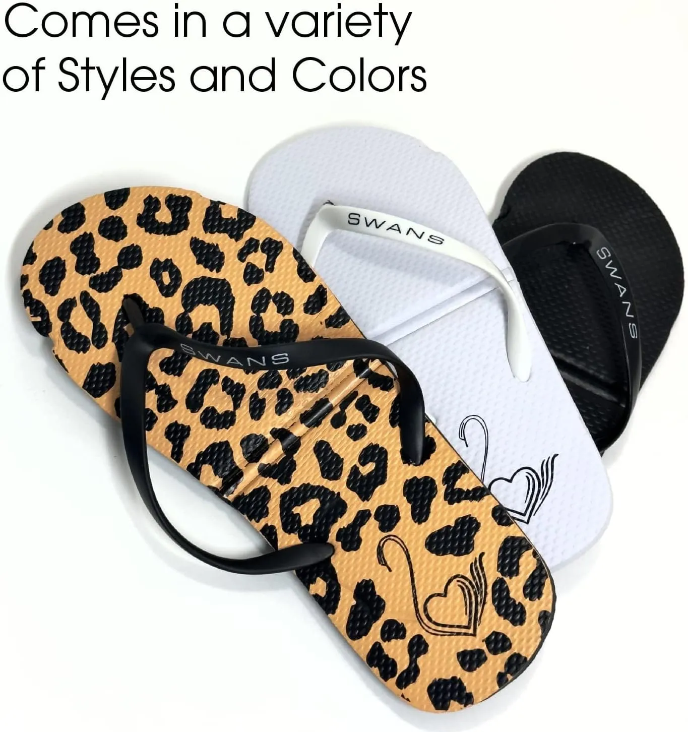 Women Flip Flops, Black