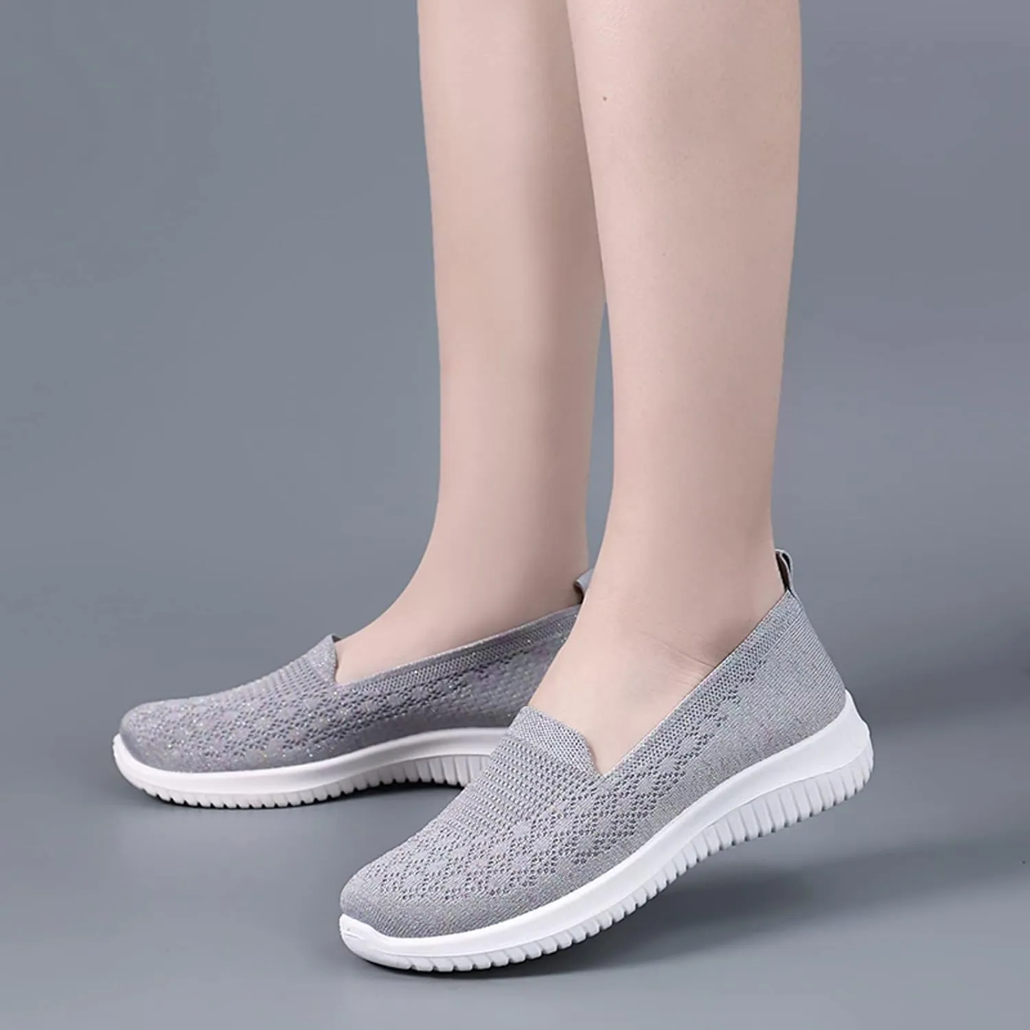 Women Shoes Mesh Socks Shoes Casual One Foot Wear Women's Shoes Breathable Casual Sports Shoes Sneaker Skates for Women